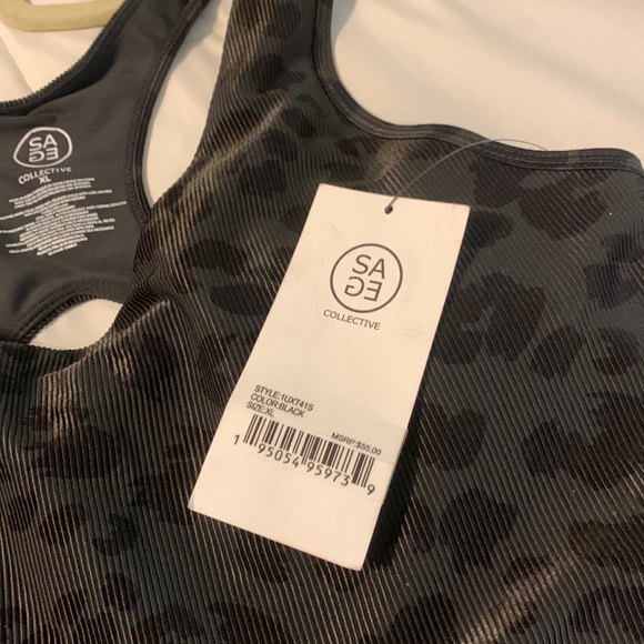 NWT Sage Sports Bra - Picture 4 of 7